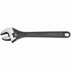 SK - Adjustable Wrench - Black Oxide Finish - USA Tool & Supply