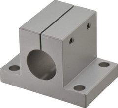 80/20 Inc. - 1-1/2 Inch Wide x 2-1/8 Inch High x 3 Inch Deep Double Horizontal Base - 1.004 Inch Hole x 0.328 Inch Bolt Hole Diameter - USA Tool & Supply