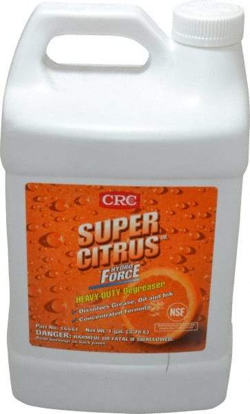 CRC - 1 Gal Bottle Cleaner/Degreaser - Liquid, Citrus - USA Tool & Supply