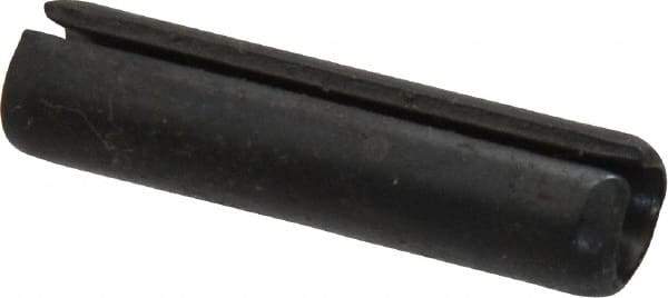 Made in USA - 5/16" Diam x 1-1/4" Long Slotted Spring Pin - Grade 1070-1090 Alloy Steel, Uncoated - USA Tool & Supply