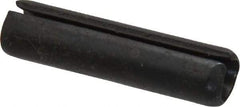 Made in USA - 5/16" Diam x 1-1/4" Long Slotted Spring Pin - Grade 1070-1090 Alloy Steel, Uncoated - USA Tool & Supply