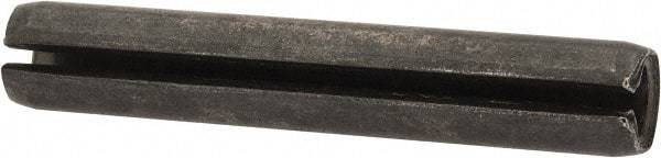 Made in USA - 5/16" Diam x 1-7/8" Long Slotted Spring Pin - Grade 1070-1090 Alloy Steel, Black Oxide Finish - USA Tool & Supply