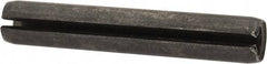 Made in USA - 5/16" Diam x 1-7/8" Long Slotted Spring Pin - Grade 1070-1090 Alloy Steel, Black Oxide Finish - USA Tool & Supply