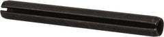 Made in USA - 5/16" Diam x 2-3/4" Long Slotted Spring Pin - Grade 1070-1090 Alloy Steel, Black Oxide Finish - USA Tool & Supply