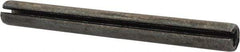 Made in USA - 5/16" Diam x 3" Long Slotted Spring Pin - Grade 1070-1090 Alloy Steel, Black Oxide Finish - USA Tool & Supply