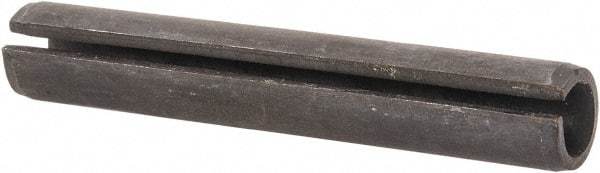 Made in USA - 7/16" Diam x 2-3/4" Long Slotted Spring Pin - Grade 1070-1090 Alloy Steel, Black Oxide Finish - USA Tool & Supply