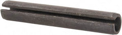 Made in USA - 7/16" Diam x 2-3/4" Long Slotted Spring Pin - Grade 1070-1090 Alloy Steel, Black Oxide Finish - USA Tool & Supply