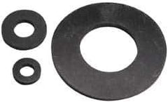 Made in USA - 3/4" Screw, Grade 60 Neoprene Standard Flat Washer - 0.74" ID x 1-1/2" OD, 0.108" Thick, Plain Finish - USA Tool & Supply