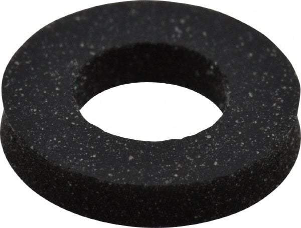 Made in USA - #8 Screw, Grade 60 Neoprene Standard Flat Washer - 0.15" ID x 0.313" OD, 0.077" Thick, Plain Finish - USA Tool & Supply