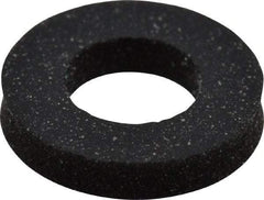 Made in USA - #8 Screw, Grade 60 Neoprene Standard Flat Washer - 0.15" ID x 0.313" OD, 0.077" Thick, Plain Finish - USA Tool & Supply