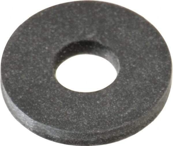 Made in USA - 1/4" Screw, Grade 60 Neoprene Standard Flat Washer - 0.23" ID x 5/8" OD, 0.108" Thick, Plain Finish - USA Tool & Supply