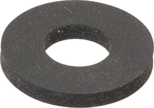 Made in USA - 3/8" Screw, Grade 60 Neoprene Standard Flat Washer - 0.355" ID x 0.813" OD, 0.108" Thick, Plain Finish - USA Tool & Supply