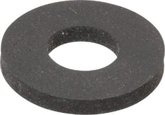 Made in USA - 3/8" Screw, Grade 60 Neoprene Standard Flat Washer - 0.355" ID x 0.813" OD, 0.108" Thick, Plain Finish - USA Tool & Supply