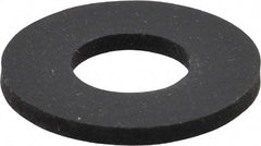 Made in USA - 1/2" Screw, Grade 60 Neoprene Standard Flat Washer - 0.49" ID x 1.063" OD, 0.108" Thick, Plain Finish - USA Tool & Supply