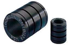 Thomson Industries - 5/8" ID, 1,450 Lb Static Load Capacity, Closed Linear Bearing - 1-1/8" OD - USA Tool & Supply