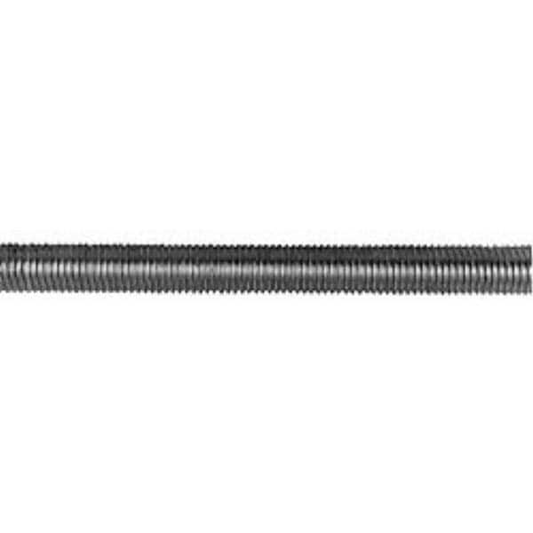 Made in USA - 5/8-11 x 12' Stainless Steel Threaded Rod - USA Tool & Supply