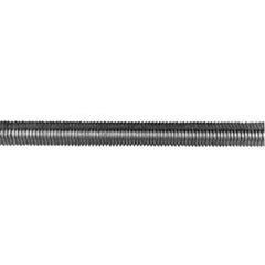 Made in USA - 5/8-11 x 12' Stainless Steel Threaded Rod - USA Tool & Supply