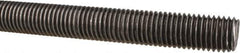 Made in USA - 3/4-10 UNC (Coarse), 3' Long, Low Carbon Steel Threaded Rod - Oil Finish Finish, Right Hand Thread - USA Tool & Supply