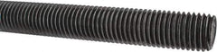 Made in USA - 7/8-9 UNC (Coarse), 3' Long, Low Carbon Steel Threaded Rod - Oil Finish Finish, Right Hand Thread - USA Tool & Supply
