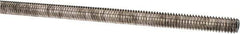 Made in USA - 5/16-18 UNC (Coarse), 3' Long, Stainless Steel Threaded Rod - Right Hand Thread - USA Tool & Supply