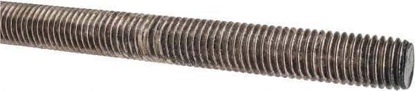 Value Collection - 5/8-11 UNC (Coarse), 3' Long, Stainless Steel Threaded Rod - Right Hand Thread - USA Tool & Supply