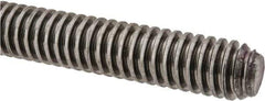 Keystone Threaded Products - 5/8-8 Acme, 3' Long, Low Carbon Steel General Purpose Acme Threaded Rod - Oil Finish Finish, Right Hand Thread, 2G Fit - USA Tool & Supply