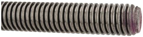 Keystone Threaded Products - 1-1/2-4 Acme, 6' Long, Low Carbon Steel General Purpose Acme Threaded Rod - Oil Finish Finish, Right Hand Thread, 2G Fit - USA Tool & Supply