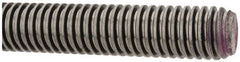 Keystone Threaded Products - 1-1/2-4 Acme, 6' Long, Low Carbon Steel General Purpose Acme Threaded Rod - Oil Finish Finish, Right Hand Thread, 2G Fit - USA Tool & Supply