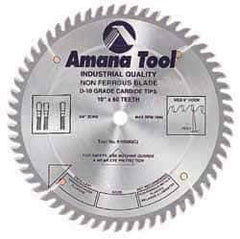 Amana Tool - 14" Diam, 1" Arbor Hole Diam, 84 Tooth Wet & Dry Cut Saw Blade - Carbide-Tipped, Standard Round Arbor - USA Tool & Supply