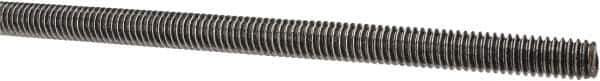 Value Collection - 5/16-18 UNC (Coarse), 3' Long, Alloy Steel Threaded Rod - Right Hand Thread - USA Tool & Supply