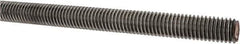 Value Collection - 1/2-13 UNC (Coarse), 3' Long, Alloy Steel Threaded Rod - Plain Finish, Right Hand Thread - USA Tool & Supply