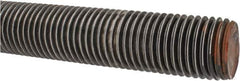 Value Collection - 1-1/4-7 UNC (Coarse), 3' Long, Alloy Steel Threaded Rod - Right Hand Thread - USA Tool & Supply