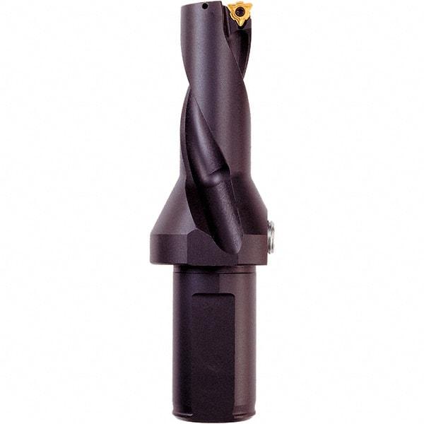 Iscar - 2.39" Max Drill Depth, 2.25xD, 1-1/16" Diam, Indexable Insert Drill - 1-1/4" Shank Diam, Whistle Notch Shank - USA Tool & Supply