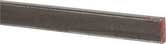 Made in USA - 36" Long x 1/8" High x 3/8" Wide, Mill Key Stock - W-1 (Water Hardening) Tool Steel - USA Tool & Supply