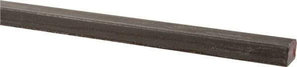 Made in USA - 36" Long x 1/4" High x 1/4" Wide, Key Stock - W-1 (Water Hardening) Tool Steel - USA Tool & Supply