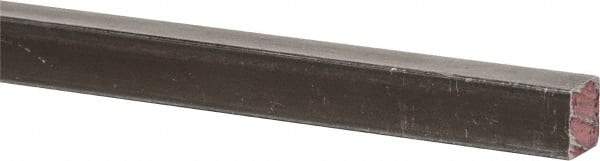 Made in USA - 36" Long x 3/8" High x 3/8" Wide, Key Stock - W-1 (Water Hardening) Tool Steel - USA Tool & Supply