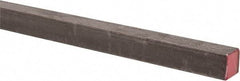 Made in USA - 36" Long x 7/16" High x 7/16" Wide, Key Stock - W-1 (Water Hardening) Tool Steel - USA Tool & Supply