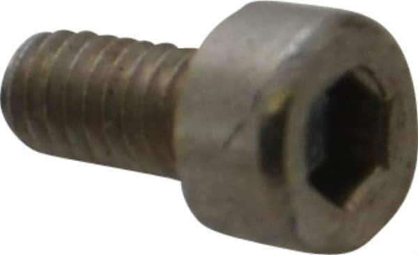 Value Collection - M2.5x0.45 Metric Coarse Hex Socket Drive, Socket Cap Screw - Grade 18-8 & Austenitic A2 Stainless Steel, Uncoated, Fully Threaded, 5mm Length Under Head - USA Tool & Supply