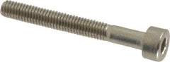 Value Collection - M3x0.50 Metric Coarse Hex Socket Drive, Socket Cap Screw - Grade 18-8 & Austenitic A2 Stainless Steel, Uncoated, Partially Threaded, 25mm Length Under Head - USA Tool & Supply