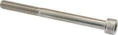 Value Collection - M6x1.00 Metric Coarse Hex Socket Drive, Socket Cap Screw - Grade 18-8 & Austenitic A2 Stainless Steel, Uncoated, Partially Threaded, 70mm Length Under Head - USA Tool & Supply