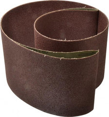 Tru-Maxx - 6" Wide x 89" OAL, 80 Grit, Aluminum Oxide Abrasive Belt - Aluminum Oxide, Medium, Coated - USA Tool & Supply