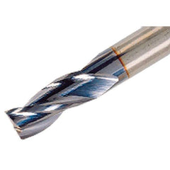 Iscar - 20mm, 38mm LOC, 20mm Shank Diam, 104mm OAL, 3 Flute, Solid Carbide Square End Mill - Single End, TiAlN Finish, Spiral Flute, 38° Helix, Right Hand Cut, Right Hand Flute - USA Tool & Supply