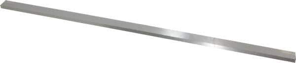 Value Collection - 18" Long x 5/8" Wide x 1/4" Thick, AISI Type O1, Tool Steel Oil-Hardening Flat Stock - + 1/4" Long Tolerance, + .005" Wide Tolerance, +/- .001" Thick Tolerance - USA Tool & Supply