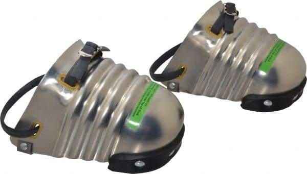 Ellwood Safety - Universal Size, Aluminum Alloy Toe Guards - USA Tool & Supply