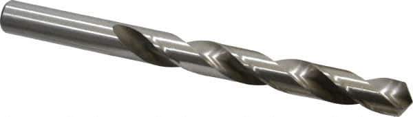 Chicago-Latrobe - 39/64" 118° High Speed Steel Jobber Drill - Bright Finish, Right Hand Cut, Spiral Flute, Straight Shank, 7-1/8" OAL, Standard Point - USA Tool & Supply
