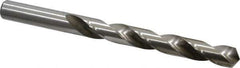 Chicago-Latrobe - 39/64" 118° High Speed Steel Jobber Drill - Bright Finish, Right Hand Cut, Spiral Flute, Straight Shank, 7-1/8" OAL, Standard Point - USA Tool & Supply