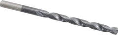 Chicago-Latrobe - 15/64" 135° Cobalt Jobber Drill - TiAlN Finish, Right Hand Cut, Spiral Flute, Straight Shank, 3-7/8" OAL, Split Point - USA Tool & Supply