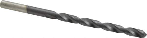 Chicago-Latrobe - #5 135° Cobalt Jobber Drill - TiAlN Finish, Right Hand Cut, Spiral Flute, Straight Shank, 3-3/4" OAL, Split Point - USA Tool & Supply