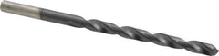 Chicago-Latrobe - #5 135° Cobalt Jobber Drill - TiAlN Finish, Right Hand Cut, Spiral Flute, Straight Shank, 3-3/4" OAL, Split Point - USA Tool & Supply