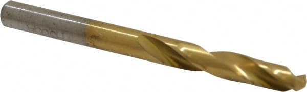 Chicago-Latrobe - #8 135° Spiral Flute High Speed Steel Screw Machine Drill Bit - USA Tool & Supply